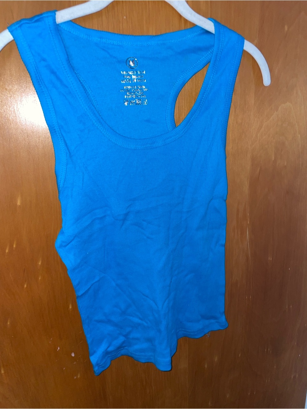 Hot Blue Ribbed Tank 💙 - Picture 6 of 13